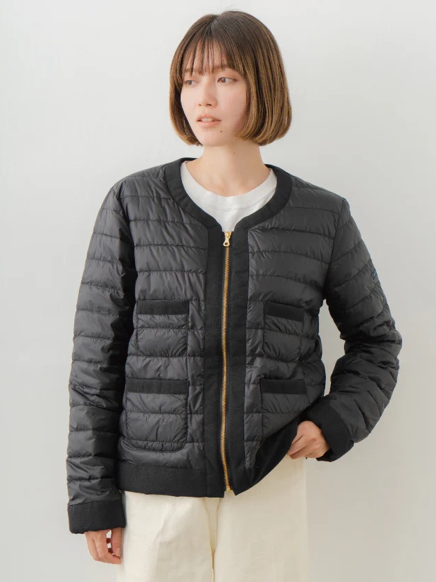 yTAVITALIUMzCi[_EWPbg@Recycled Down Jacket - No Collar@TVDL-25F02