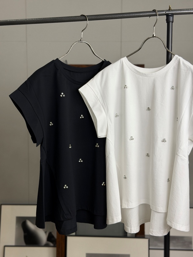 トップス marno Maya tops / White Cotton poplin shirt, optical white | Max Mara