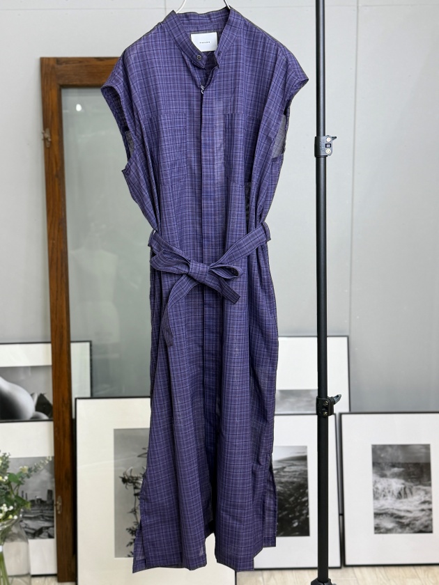 �yMANON�z�}�m���T�}�[�E�[���@�����s�[�X�@SUMMER WOOLMIX NO SLEEVE OP