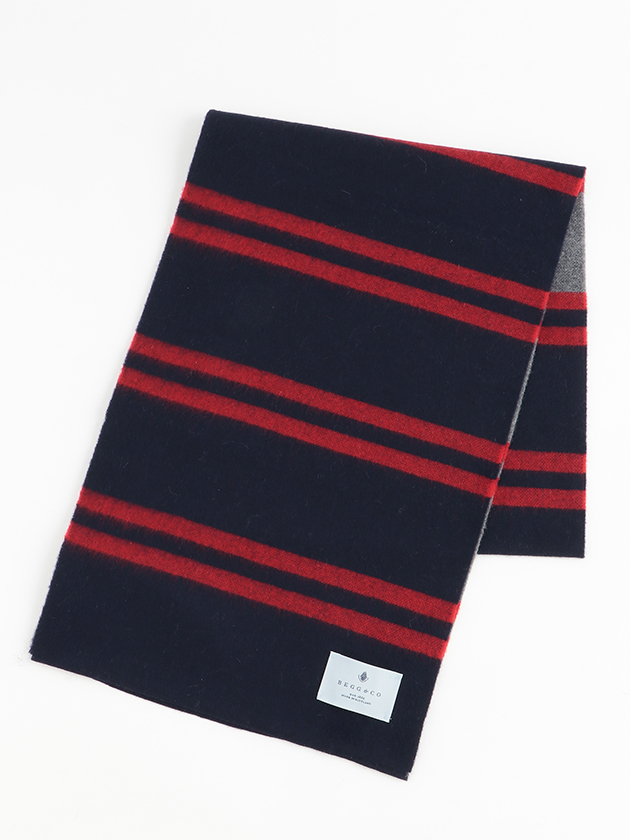 ●BEGG&CO × BARNEYS NEW YORK ウールアンゴラマフラー Begg＆Co/ベグアンドコー】別注ウールアンゴラマフラー入荷