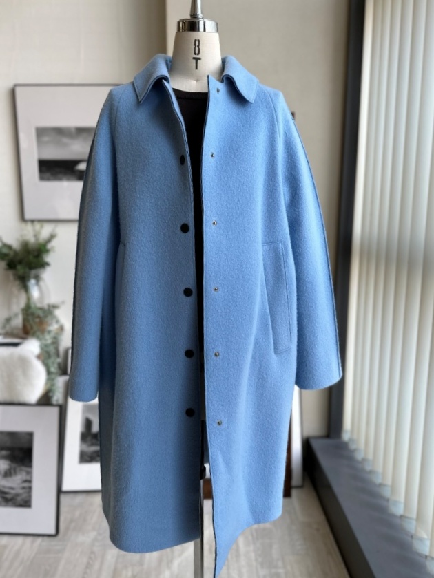 N°21 ヌメロヴェントゥーノ 15AWバイカラーフーデッドコート50 N°21