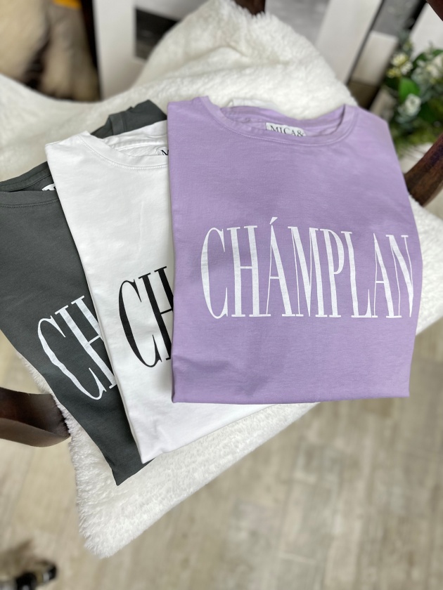 【MICA&DEAL】CHAMPLAN"ロゴロングスリーブT-shirt