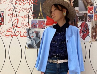 Handmadeシャツ Jupe by Jackie