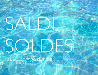 SALDI SOLDES!!～MANO summer sale～