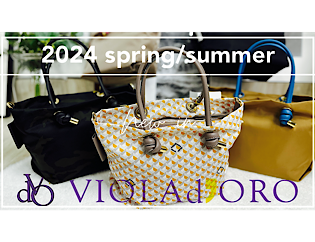 VIOLAd’ORO(ヴィオラドーロ)新作バッグ入荷✨