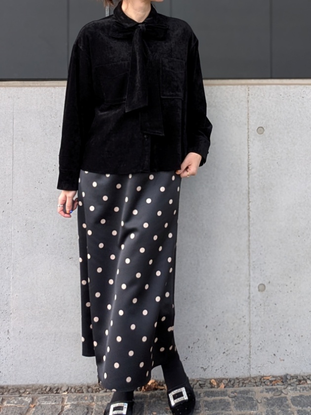 Marco&Louise ポルカドットマーメイドスカート