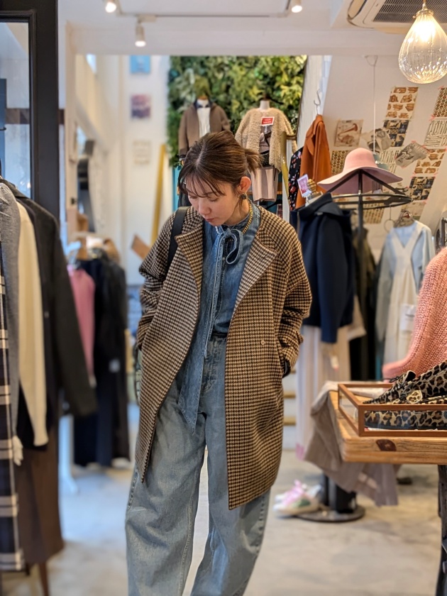 Marco&Louise ガンクラブチェックコート