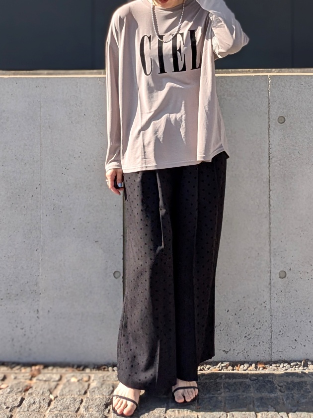 【Marco&Louise】CIELソフトフロッキーロゴロンT 2