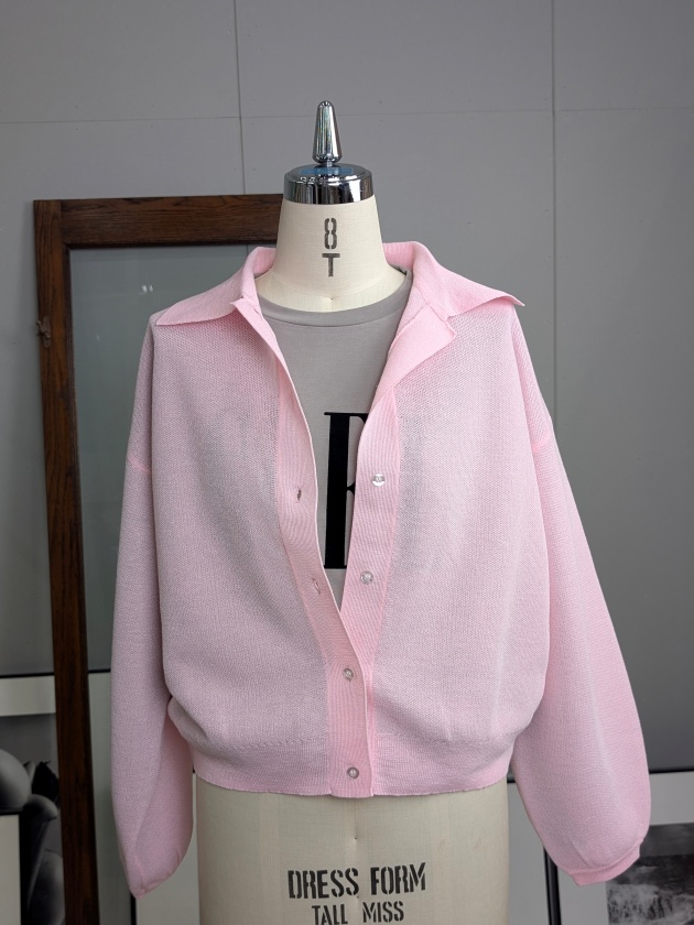 Marco&Louise シアースポンジニットカーディガン 2