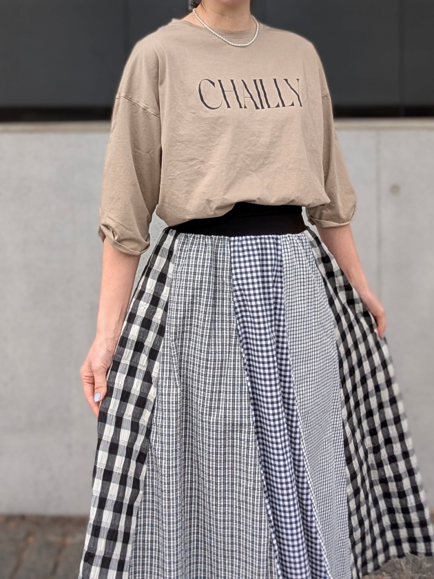 MONILEギンガムチェックシャツ画像2