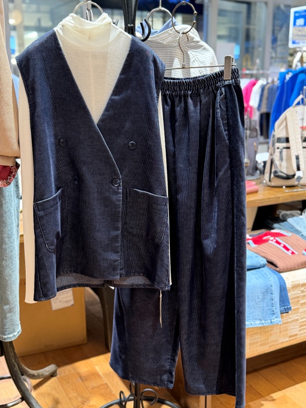 MONILE 別珍 コールテン セットアップ